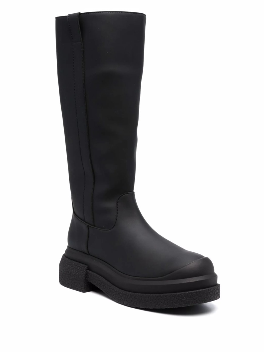 Incaltaminte Stuart Weitzman neagra din piele - Img 2