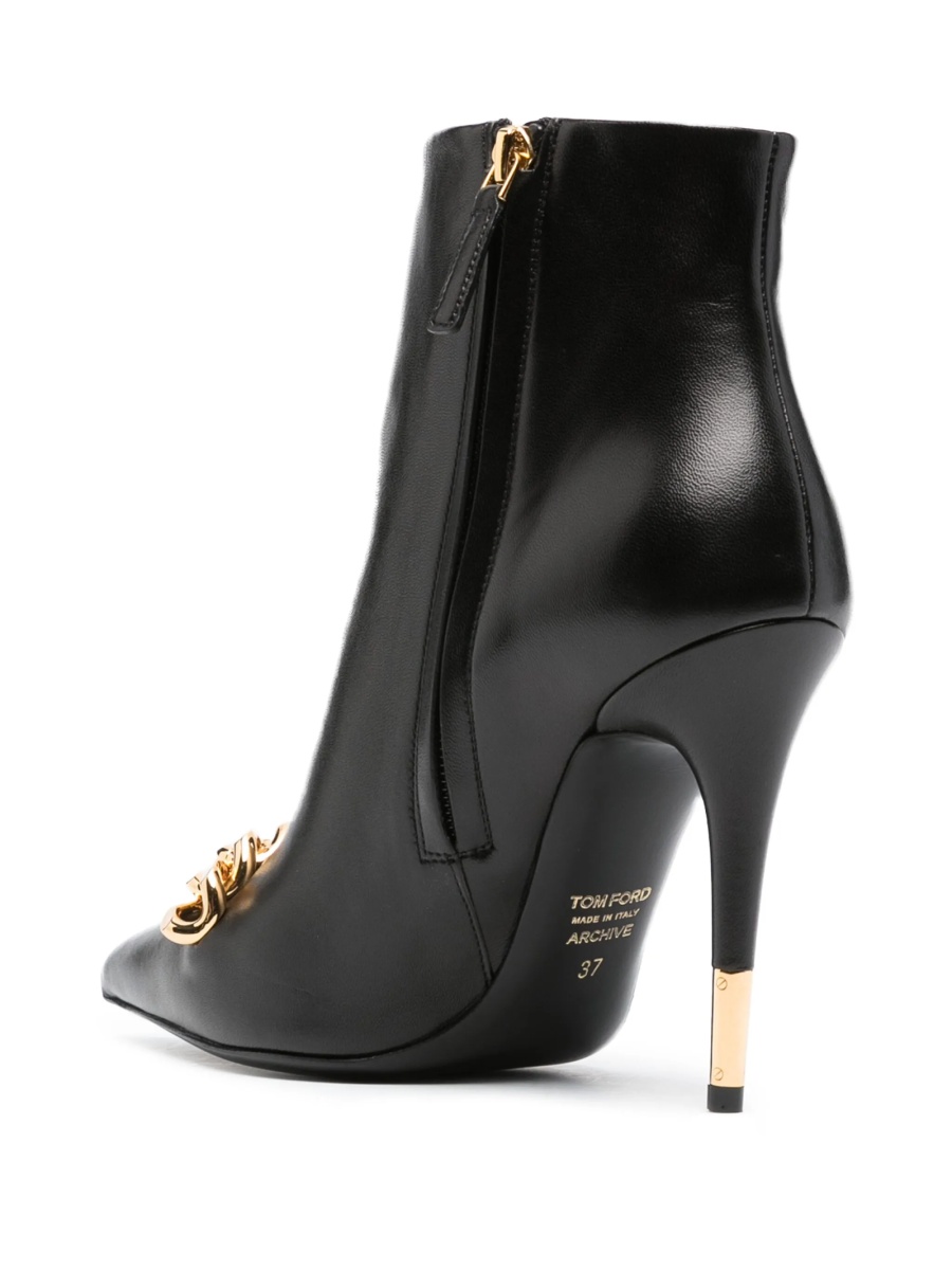 Incaltaminte Tom Ford neagra din piele - Img 3