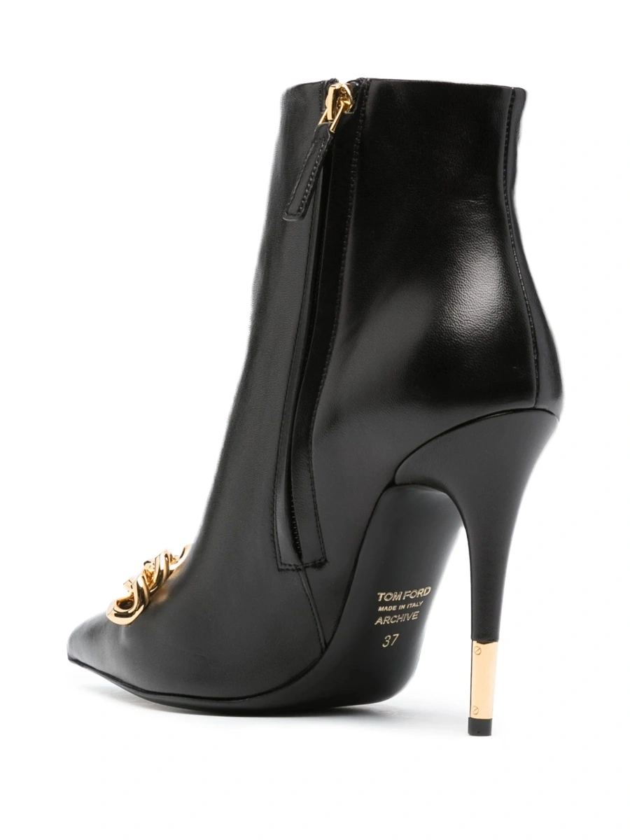Incaltaminte Tom Ford neagra din piele - Img 3