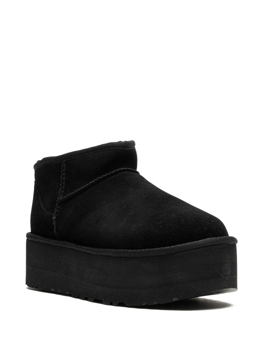 Incaltaminte UGG neagra din piele intoarsa - Img 2