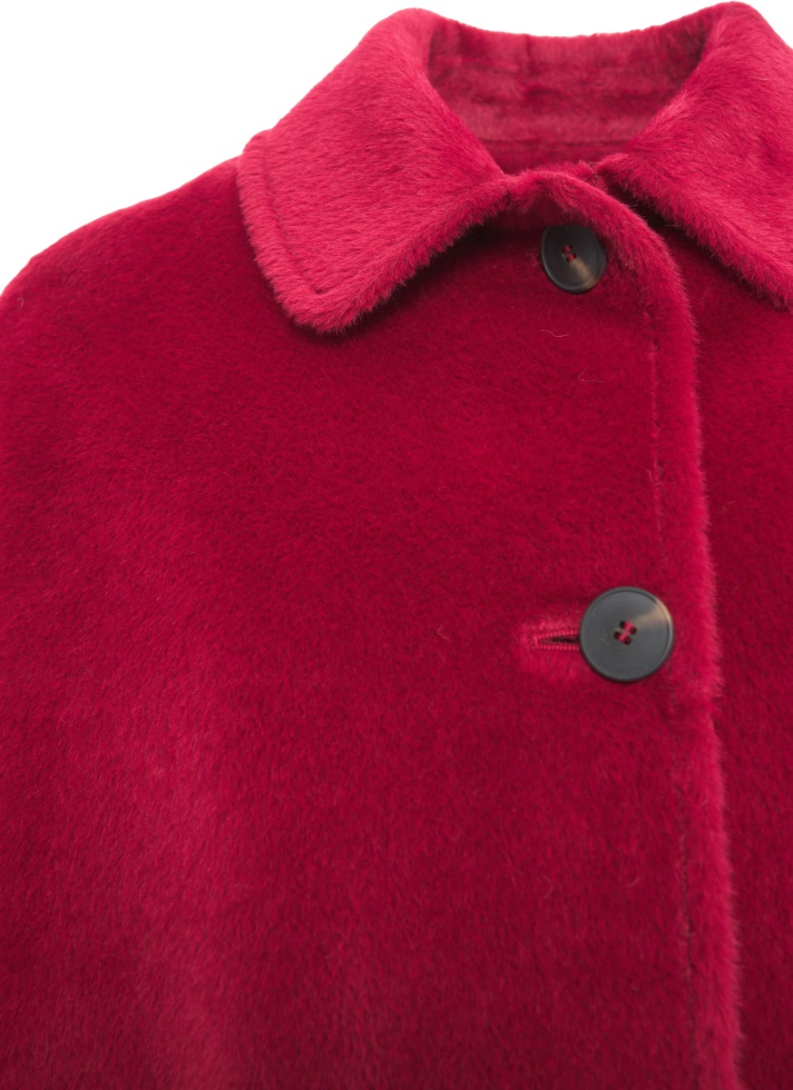 Jacheta Alpaca jacket with patch pockets - Img 4