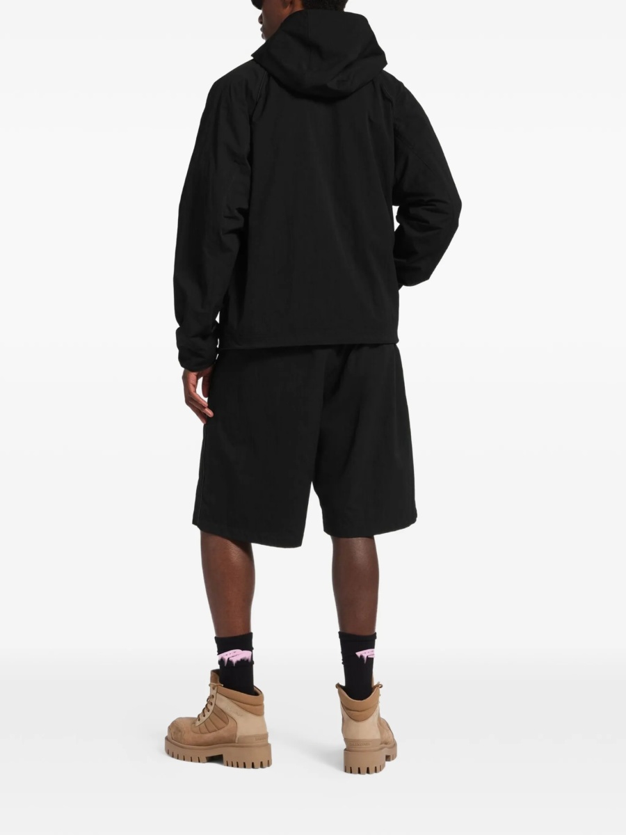 Jacheta Balenciaga neagra din poliamida - Img 3