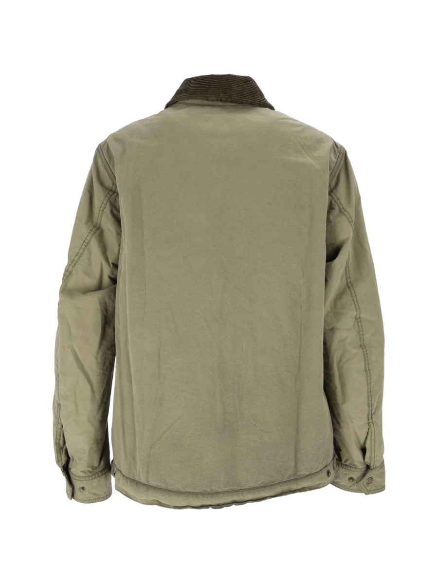 Jacheta Barbour verde din bumbac - Img 2