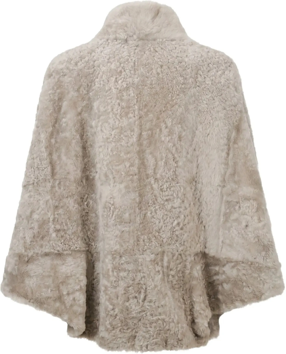 Jacheta Brunello Cucinelli din shearling - Img 4