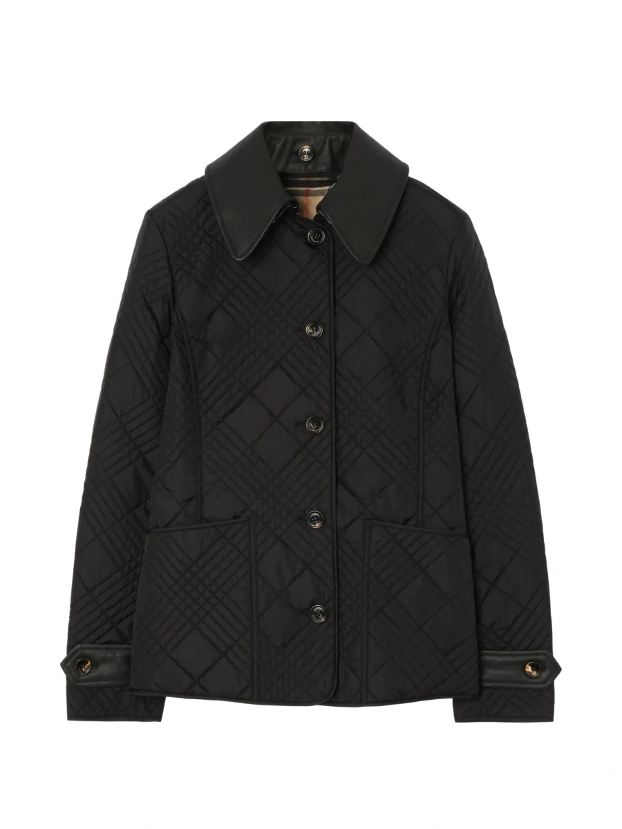Jacheta Burberry neagra 'Fernleigh' - Img 9