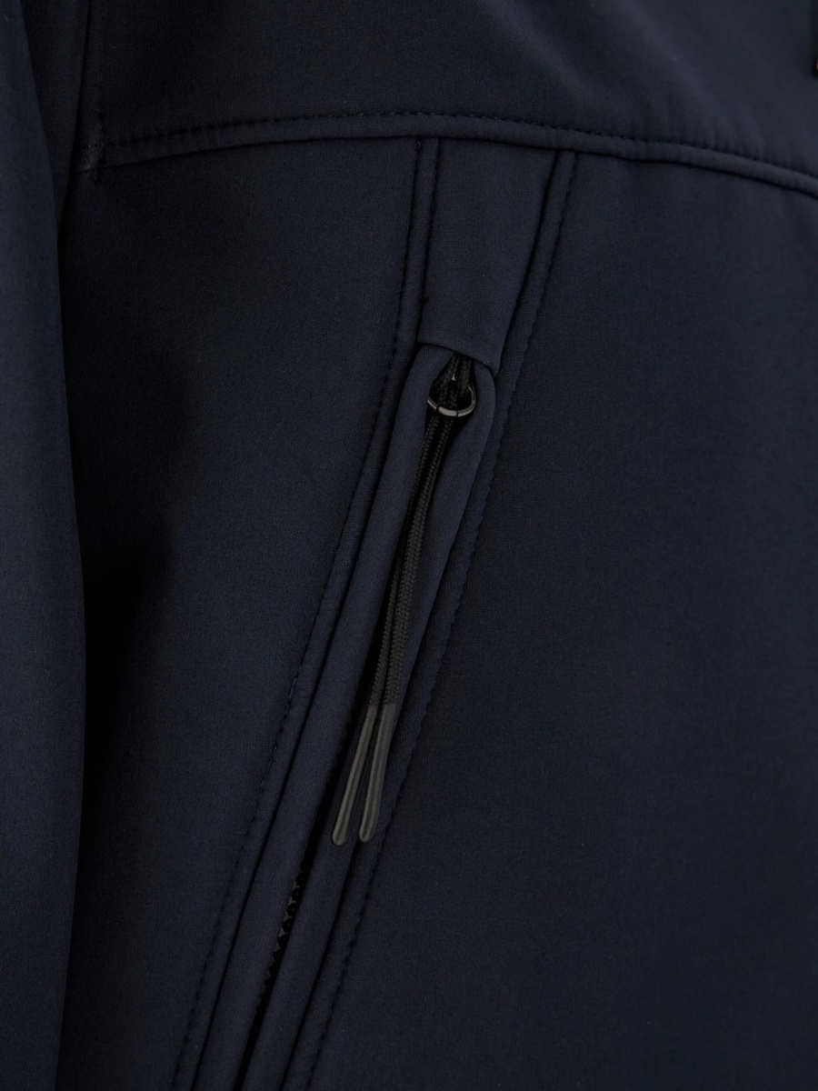 Jacheta C.P. Company neagra din polyester si elastan - Img 3
