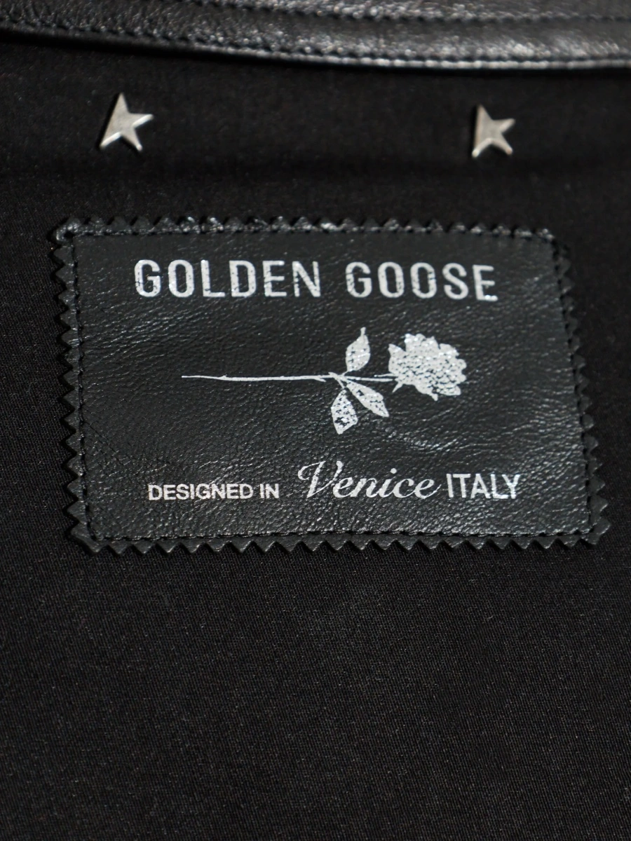 Jacheta camasa Golden Goose neagra - Img 5