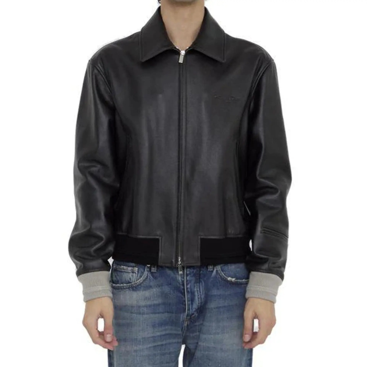 Jacheta Christian Dior Couture Leather Jacket - Img 2