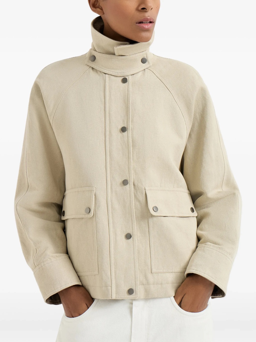 Jacheta Cotton-linen canvas Jacket - Img 3