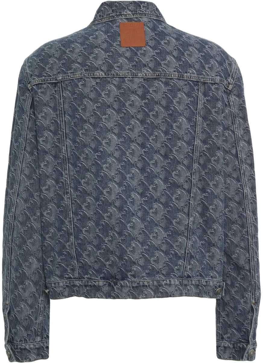 Jacheta Denim jacquard jacket 'Lunar Year' - Img 3