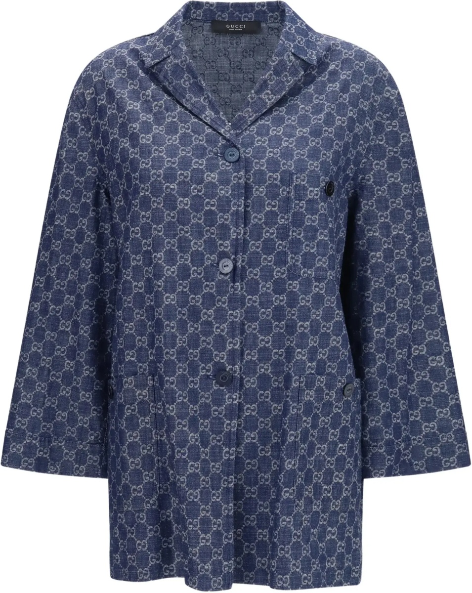Jacheta GG jacquard cotton Jacket - Img 6