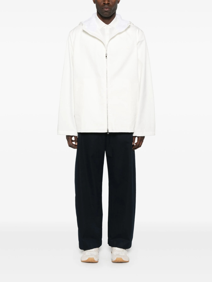 Jacheta Gucci alba din polyester si bumbac - Img 2