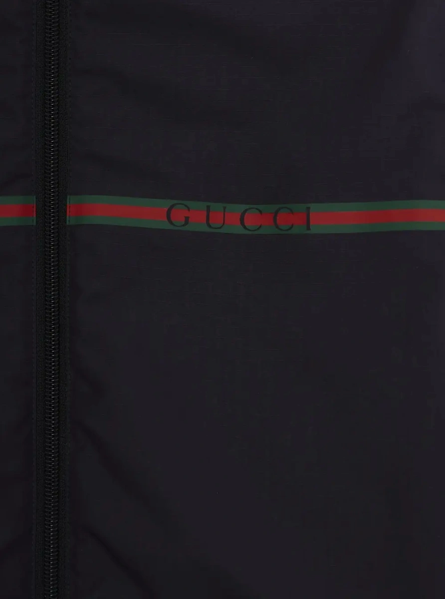 Jacheta Gucci albastra - Img 3