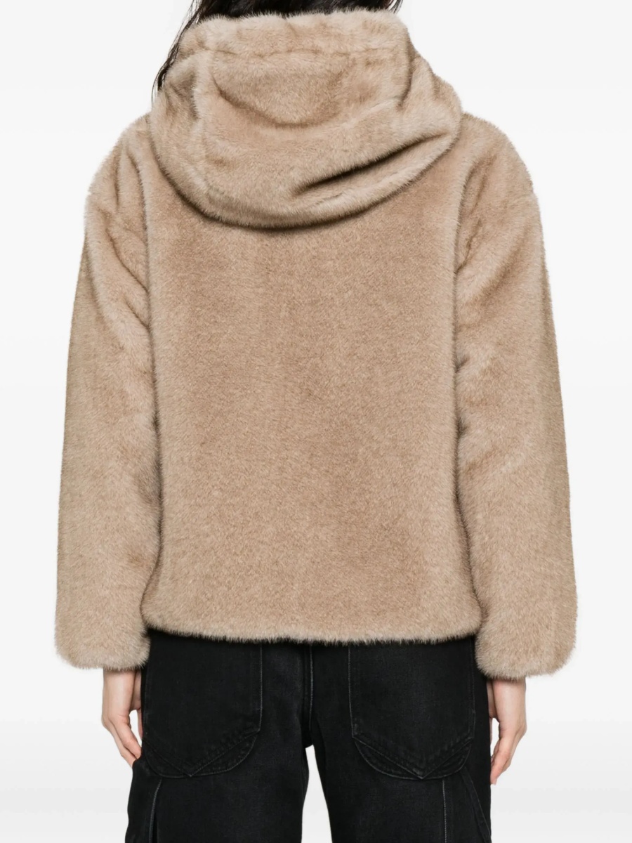 Jacheta Hooded Jacket in eco-fur - Img 6