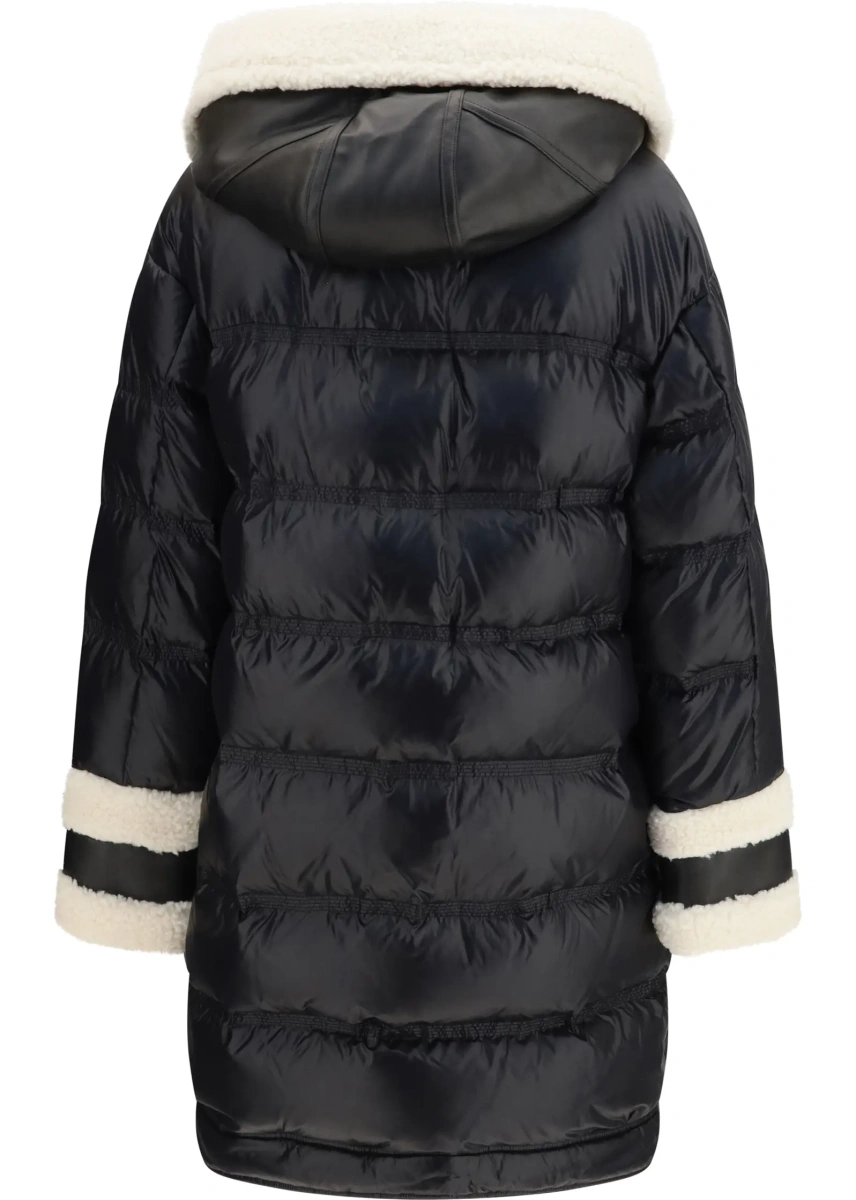 Jacheta Kunto BG 02 shearling-collar puffer Jacket - Img 2