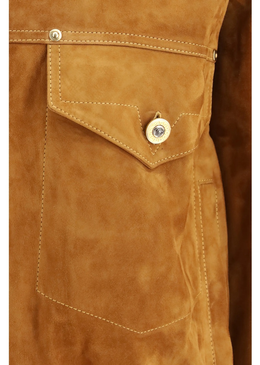 Jacheta Leather button Jacket - Img 3
