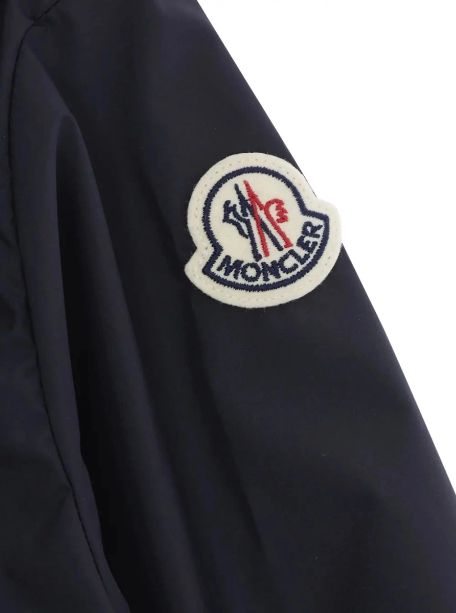 Jacheta Moncler albastra din poliester - Img 3