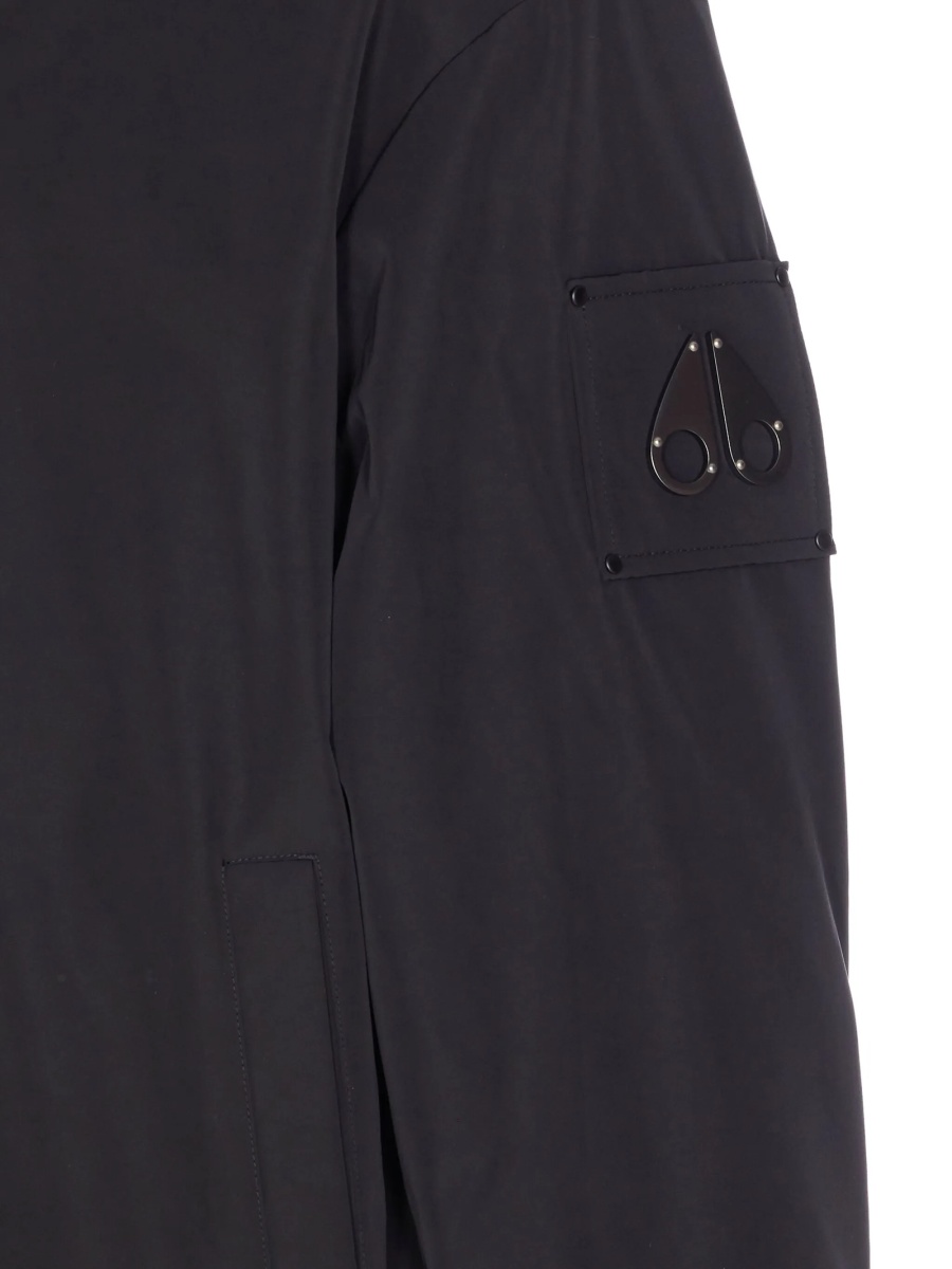 Jacheta Moose Knuckles neagra din polyester - Img 4