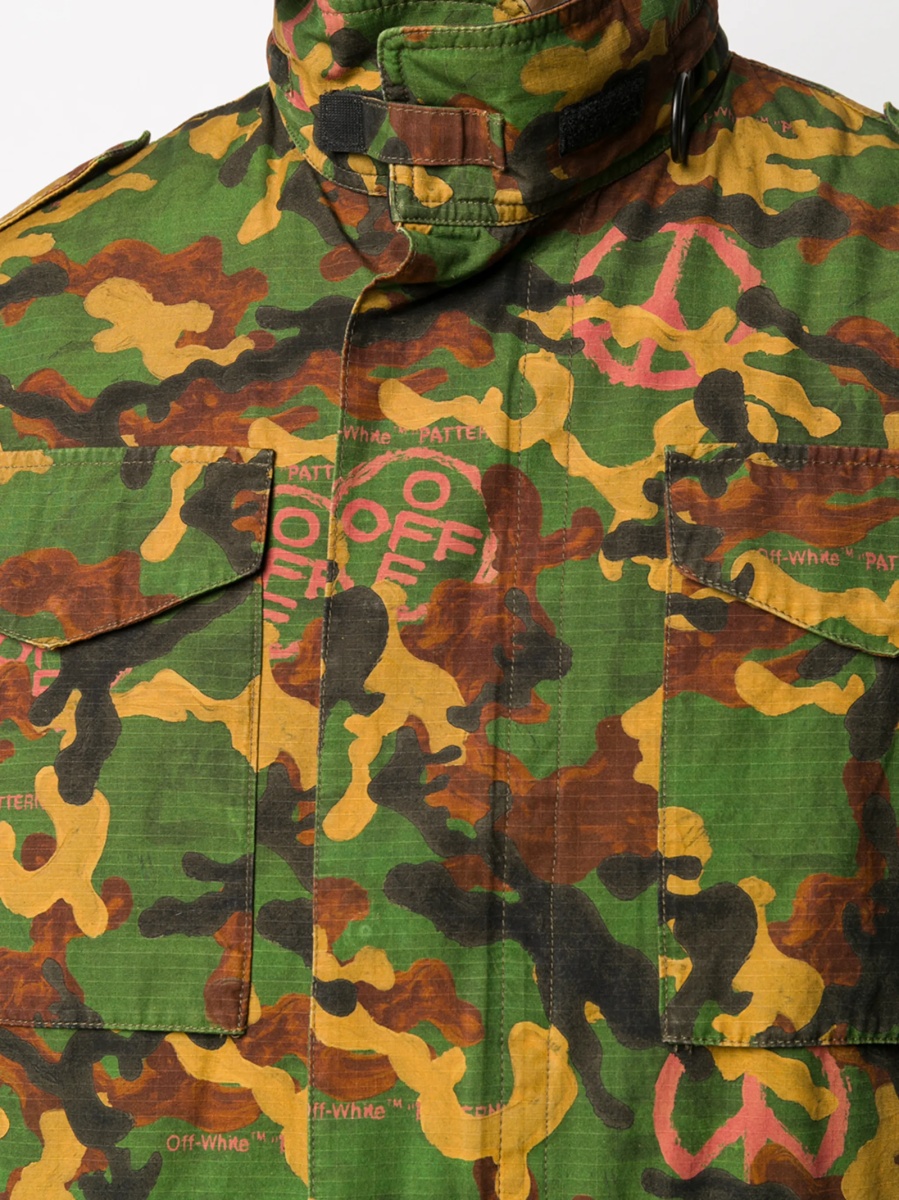 Jacheta Off-White multicolor - Img 5