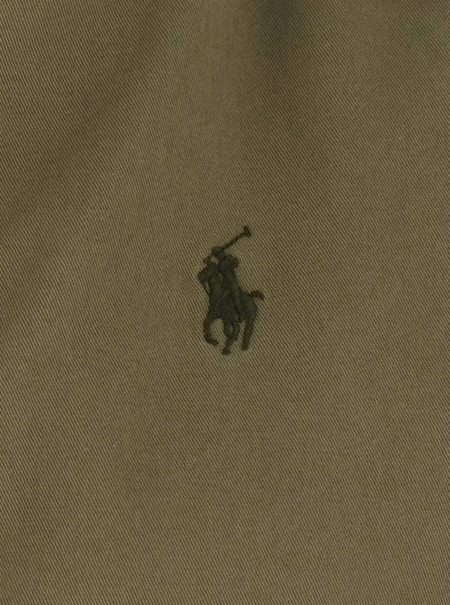 Jacheta Ralph Lauren verde din bumbac - Img 3