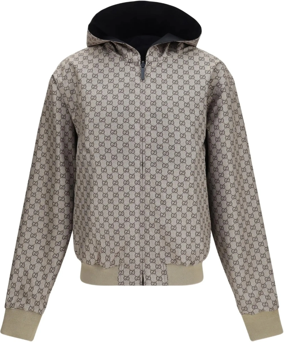 Jacheta Reversible zip Jacket in cotton - Img 10