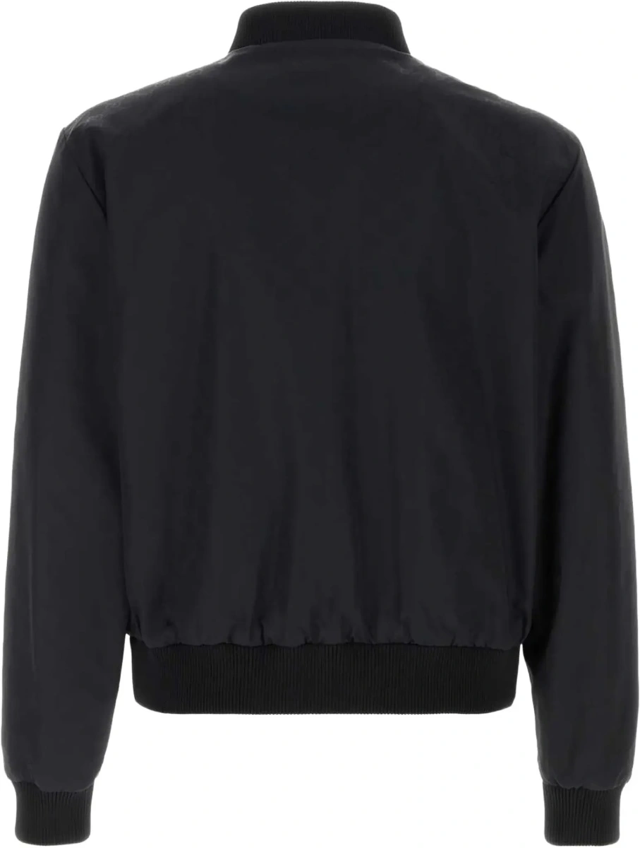 Jacheta Reversible zip Jacket in lightweight silk faille - Img 4