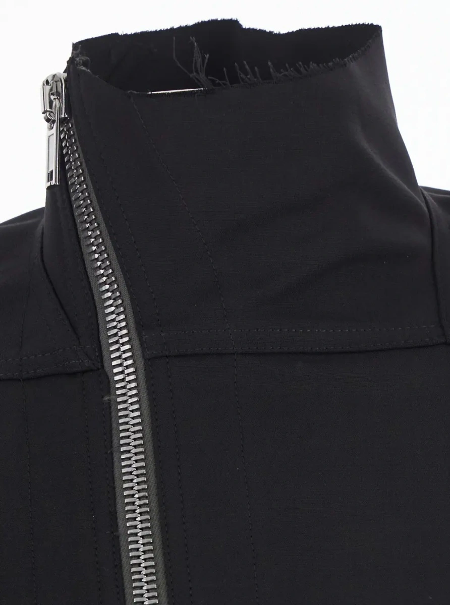Jacheta Rick Owens neagra din lana - Img 3
