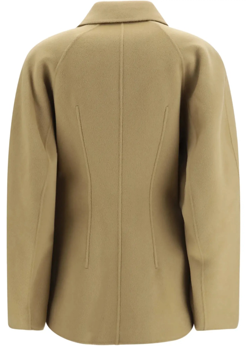Jacheta Sculptural oversized-sleeve Jacket - Img 5
