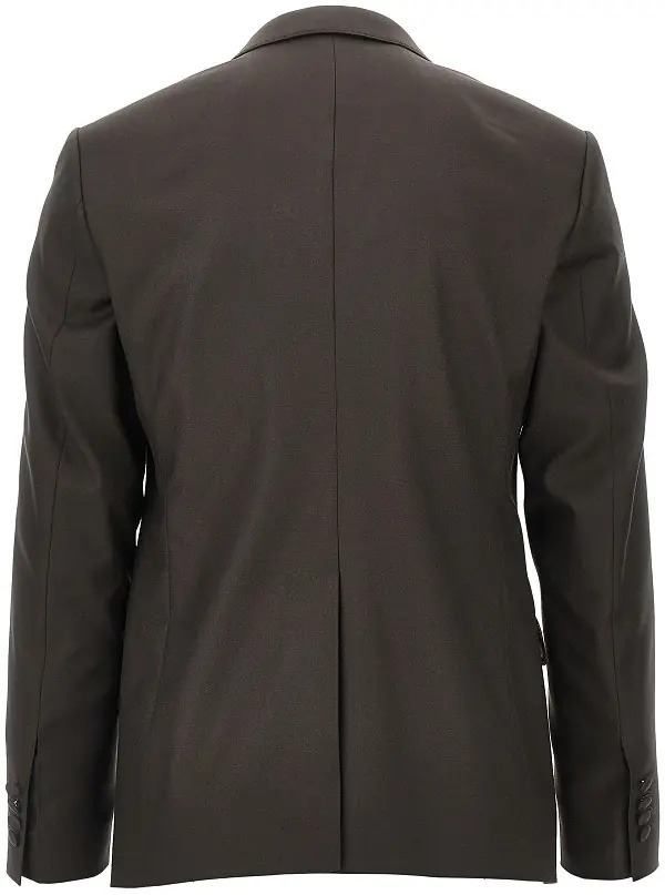 Jacheta Sicilia Light wool single-breasted jacket - Img 3