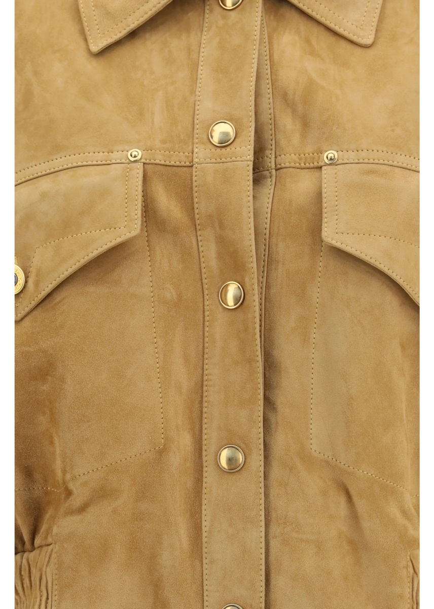 Jacheta Suede Blouson Jacket - Img 3