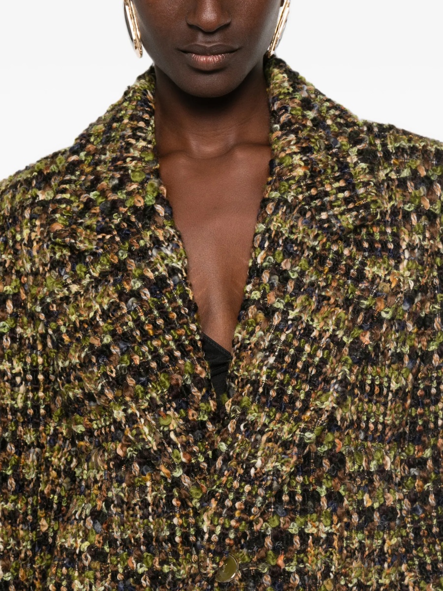 Jacheta Tweed single-breasted Jacket - Img 7