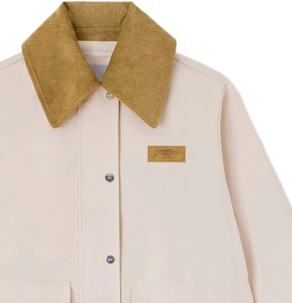 Jacheta Twill Jacket with suede details - Img 4