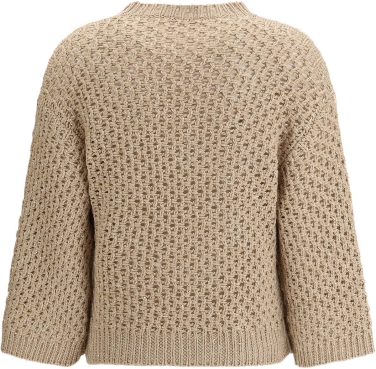 Jumper crafted from Platinum yarn with micro sequins - Img 2