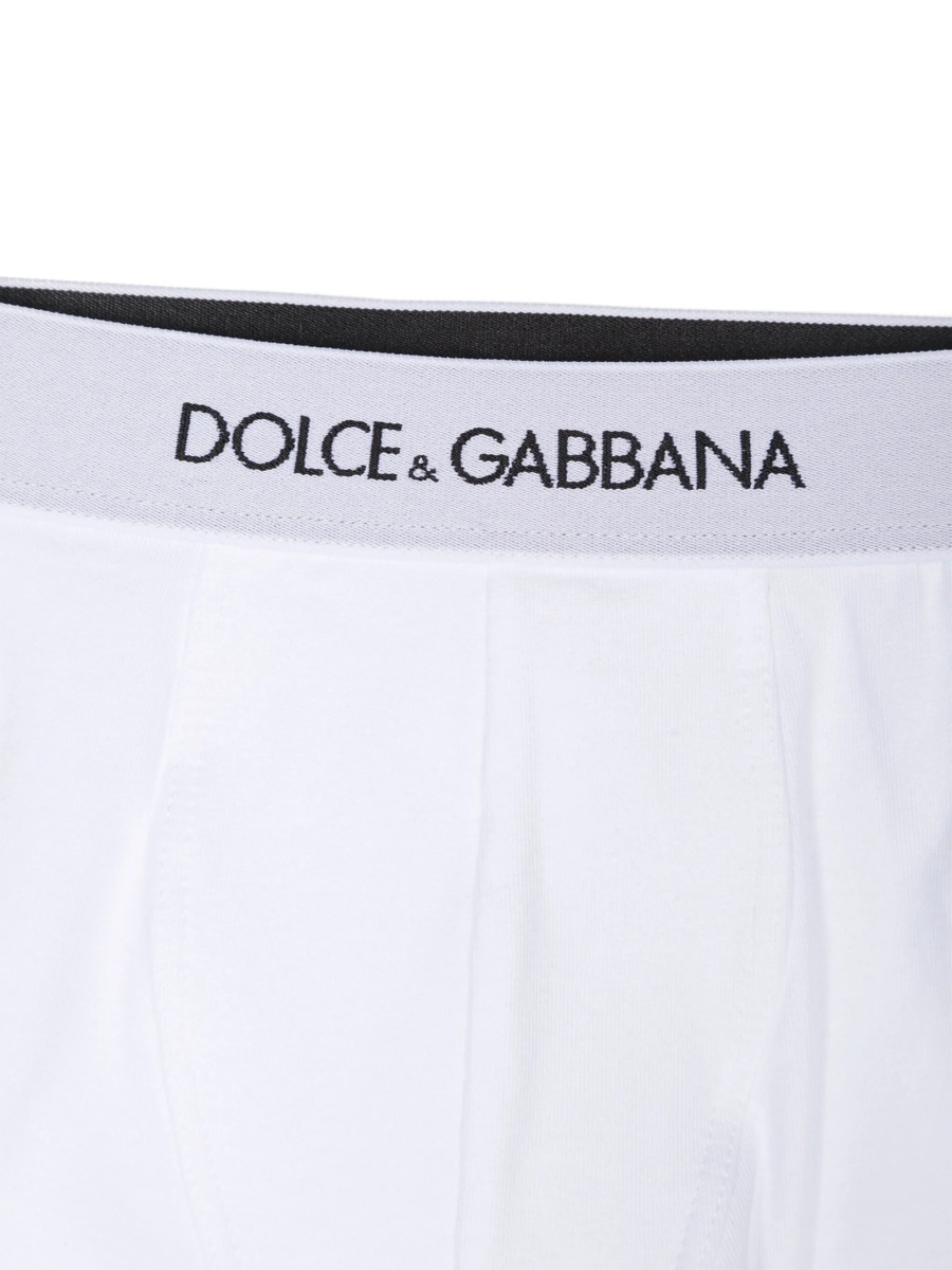 Lenjerie intima Dolce &amp; Gabbana alba - Img 3
