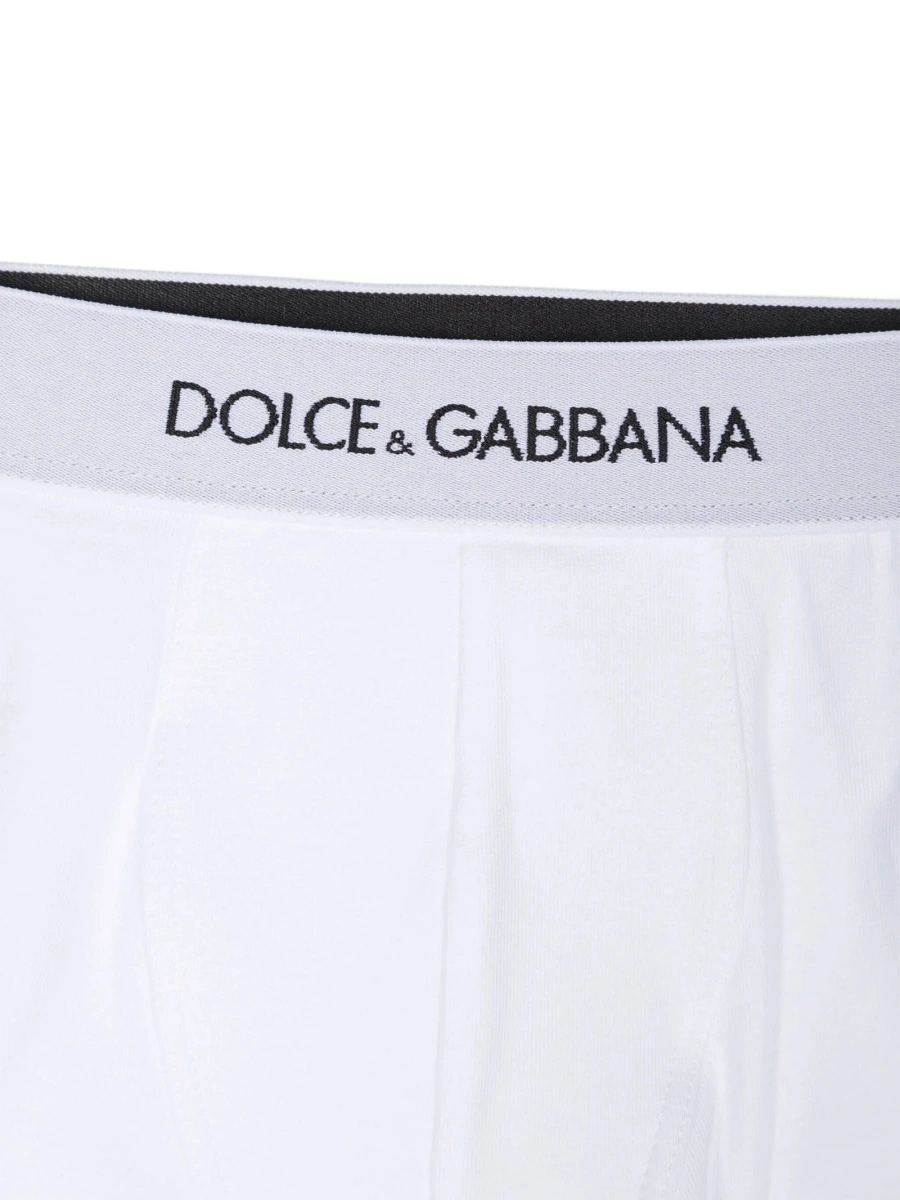 Lenjerie intima Dolce &amp; Gabbana alba - Img 3