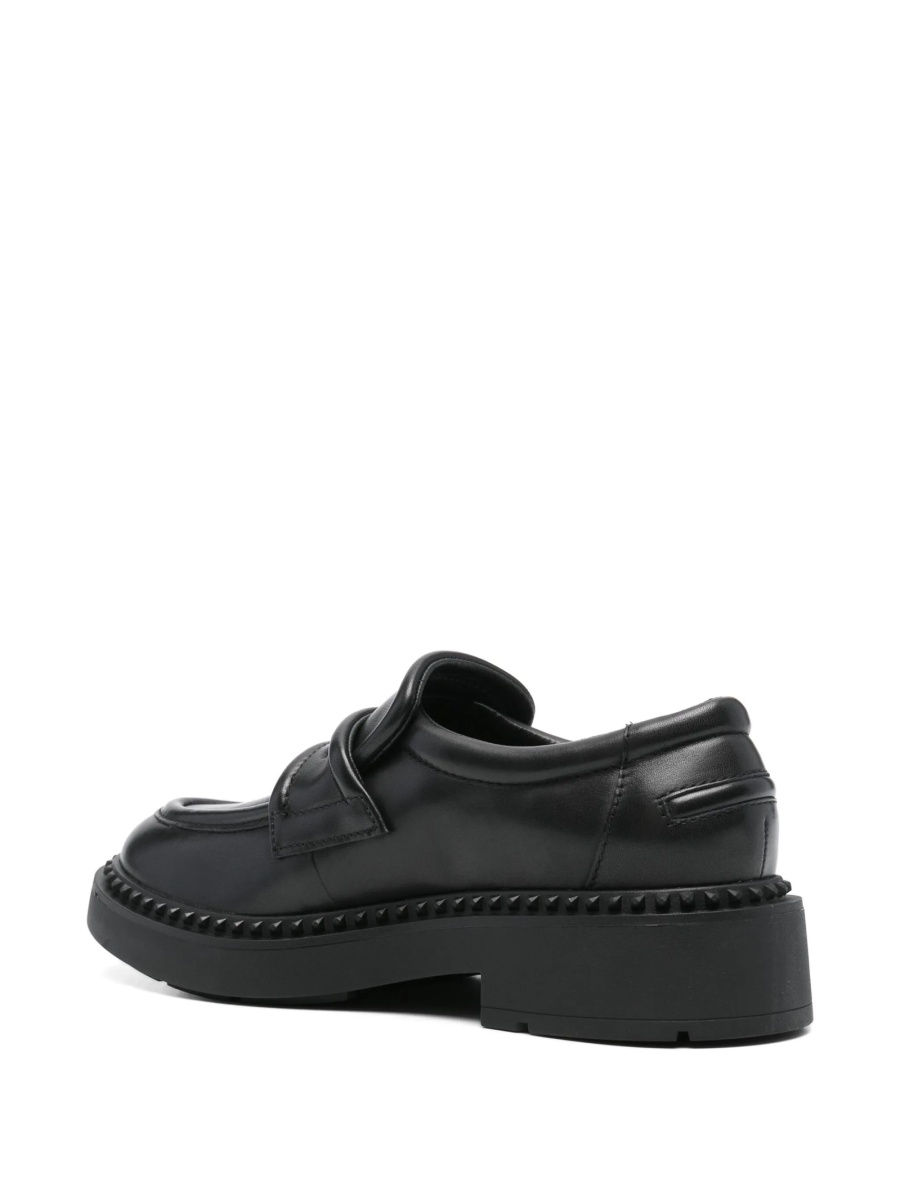 Mocasini ASH negri din piele - Img 3