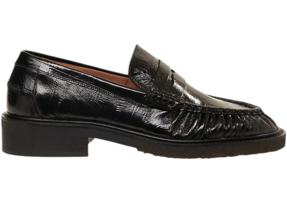 Mocasini Billi Bi negri din piele - Img 2