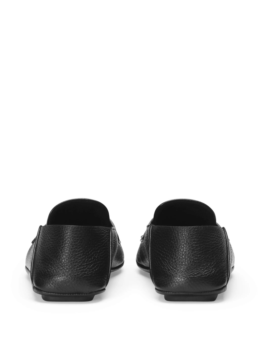 Mocasini Dolce &amp; Gabbana negri din piele - Img 3
