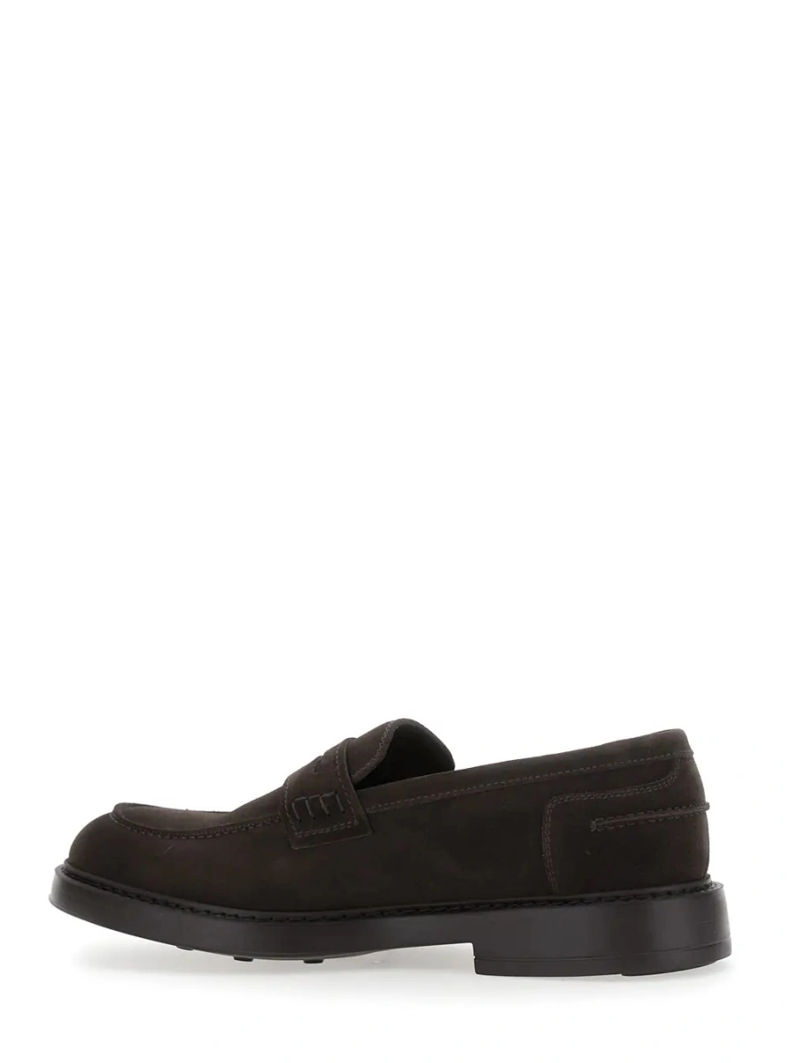 Mocasini Doucal's maro din piele - Img 3