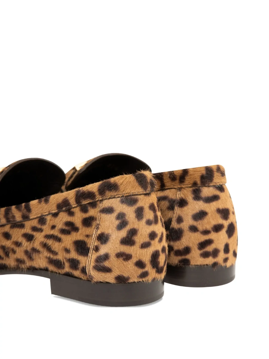 Mocasini Fendi maro din piele - Img 7