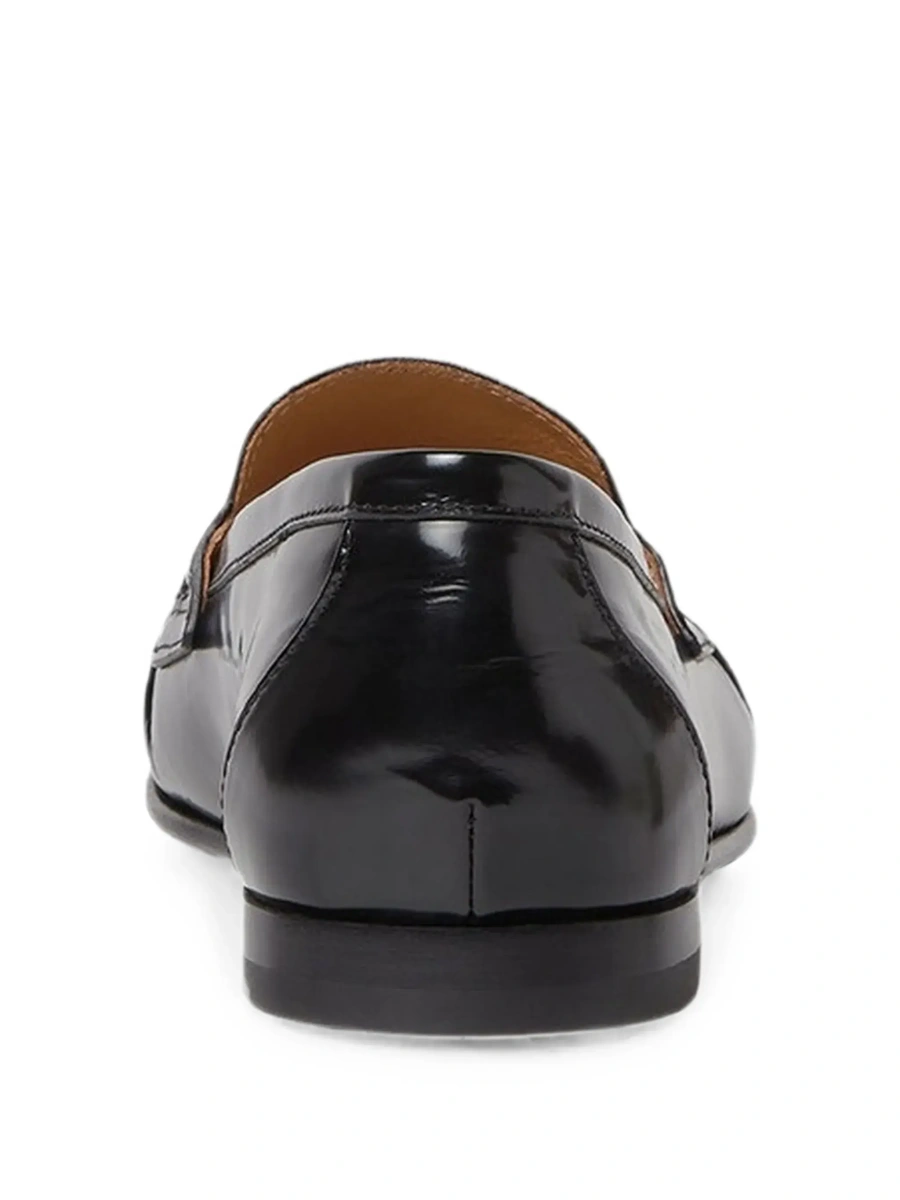 Mocasini Fendi negri din piele - Img 6
