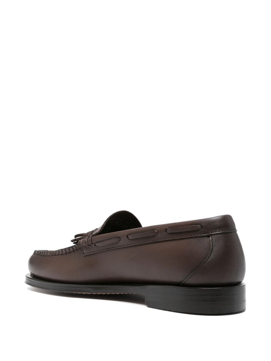 Mocasini G.H. BASS maro din piele - Img 3