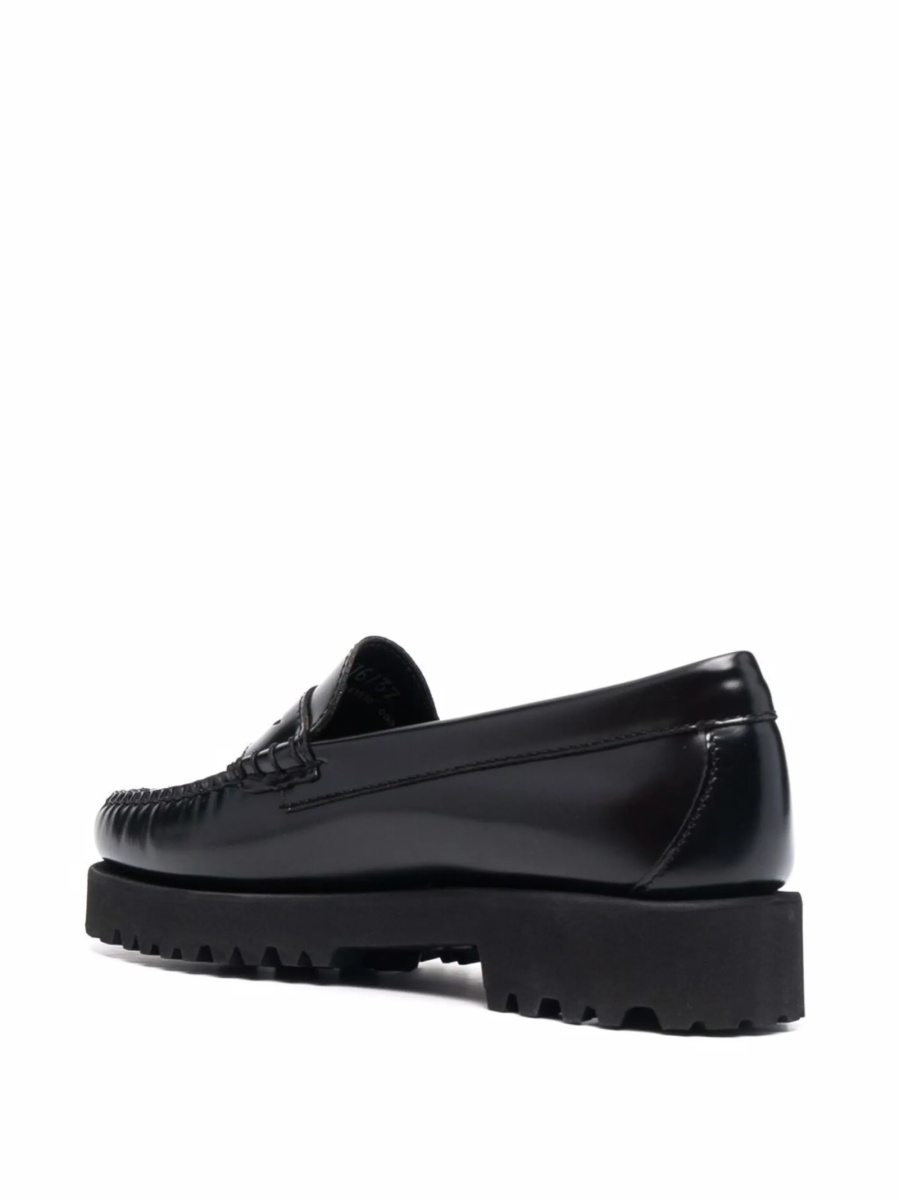 Mocasini G.H. BASS negri din piele - Img 3