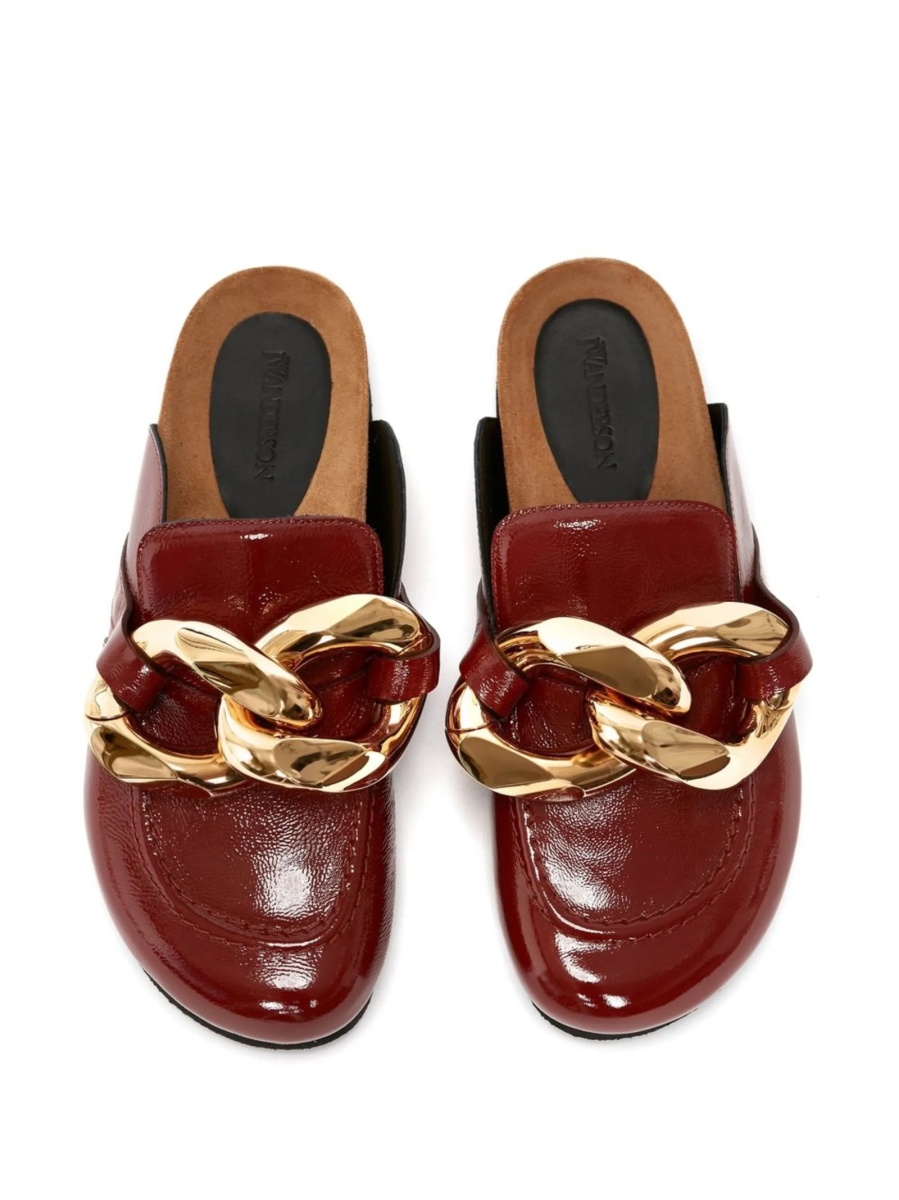 Mocasini JW Anderson maro din piele - Img 4