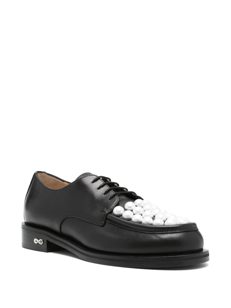 Mocasini MACH &amp; MACH negri din piele - Img 2