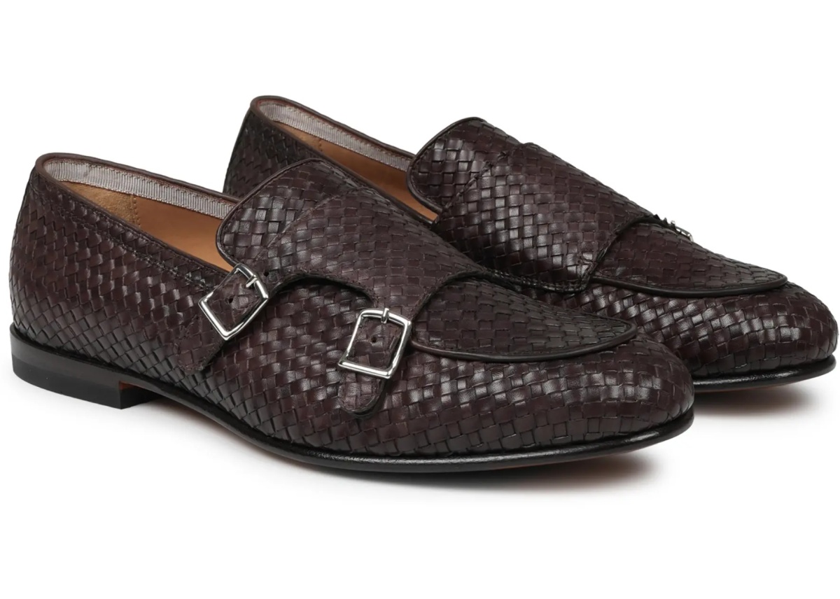Mocasini Mocassino In Pelle Intrecciata - Img 2