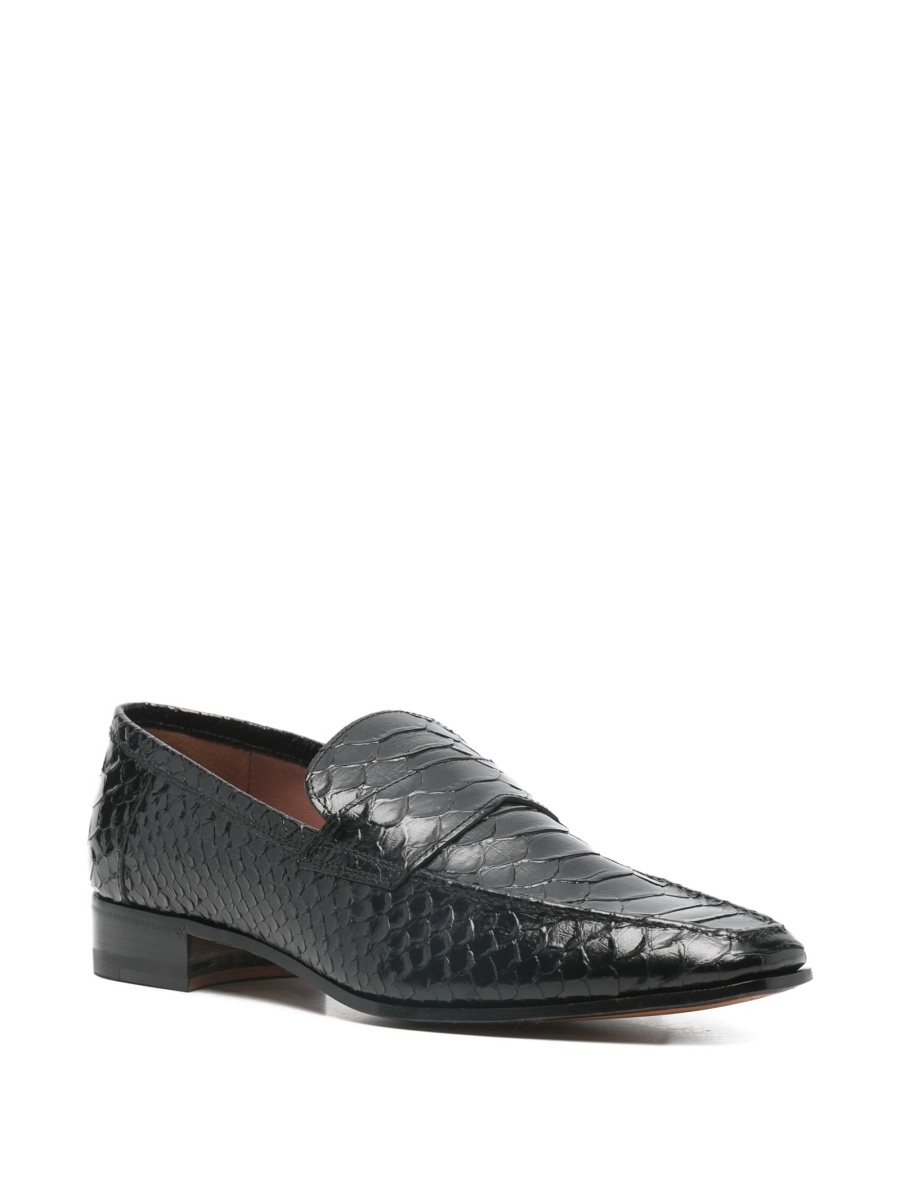 Mocasini Paris Texas negri din piele - Img 2