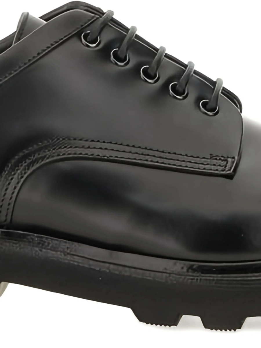 Mocasini Premiata negri din piele - Img 2