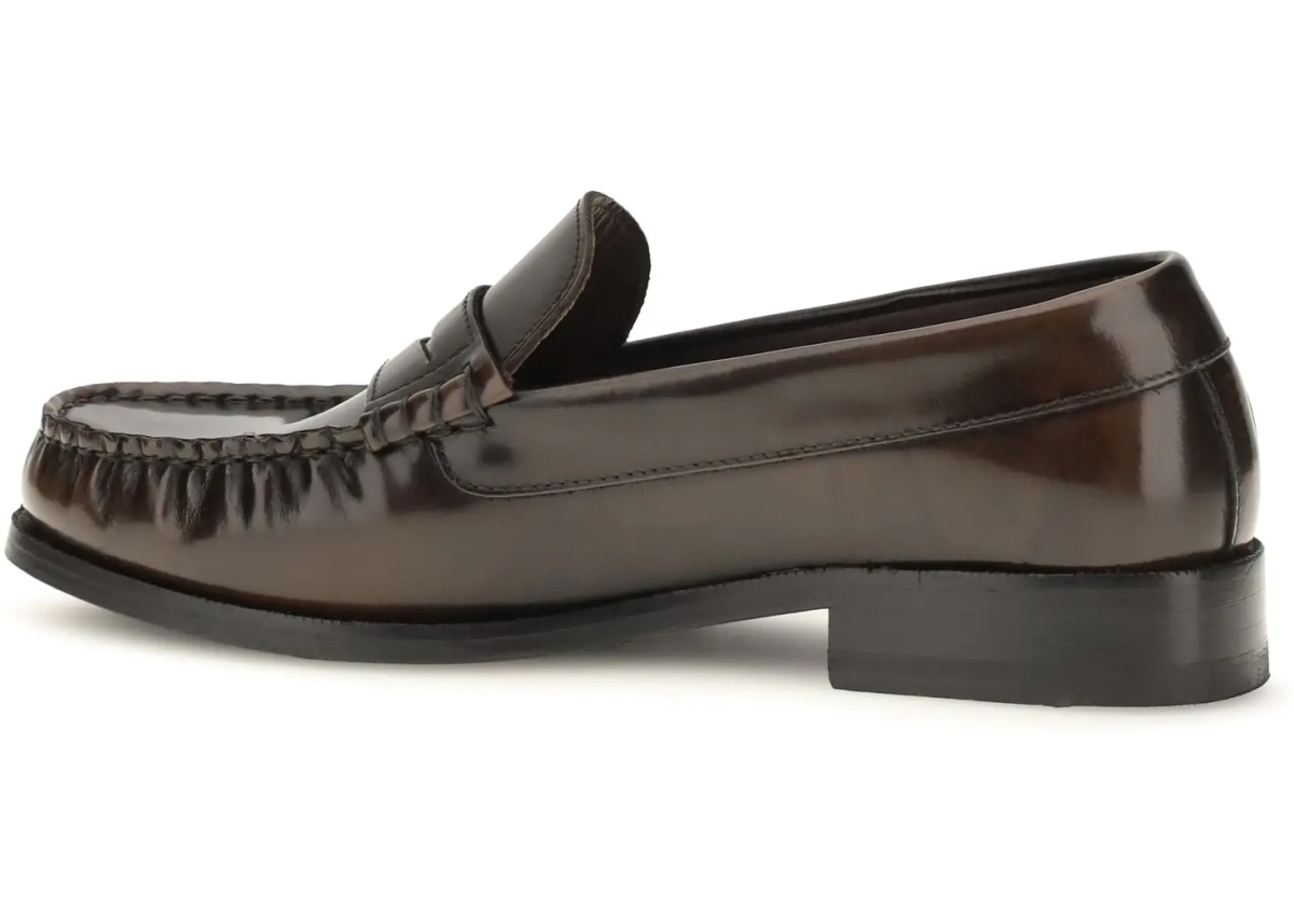 Mocasini Rivet Vintage brushed leather Loafers - Img 3