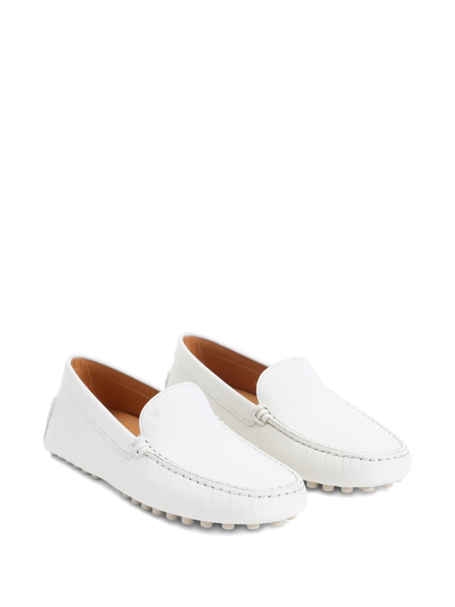 Mocasini TOD'S albi din piele - Img 2
